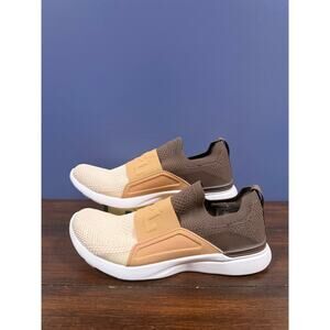 APL Techloom Bliss Brown and Cream Running Sneaker 1221XC Women’s US 6.5